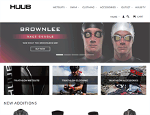 Tablet Screenshot of huubdesign.com